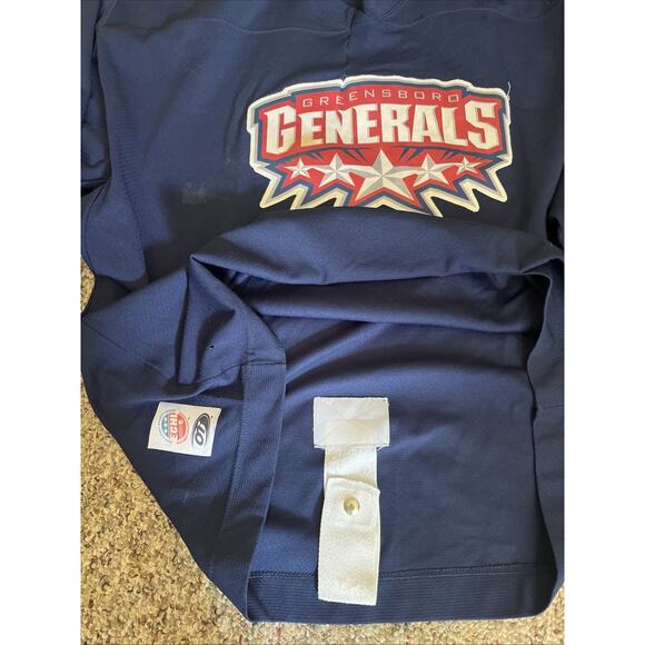 Greensboro Generals ECHL Hockey Jersey XXLG - Game Worn - Picture 7 of 8